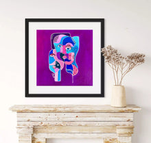 Load image into Gallery viewer, Whispers in Blue and Pink