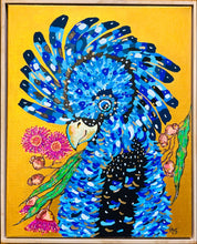 Load image into Gallery viewer, Lucky Black Cockoo (Black Cockatoo)