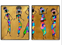 Load image into Gallery viewer, Dancers (Diptych)