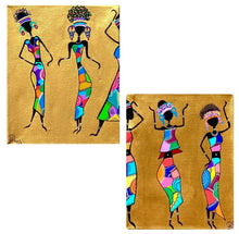 Load image into Gallery viewer, Dancers (Diptych)
