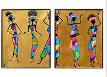 Load image into Gallery viewer, Dancers (Diptych)
