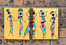 Load image into Gallery viewer, Dancers (Diptych)
