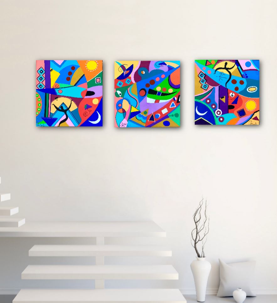 Day & Night (Triptych)